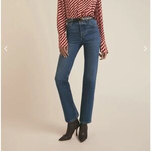 Favorite Daughter Classic Indigo Straight Leg Jeans